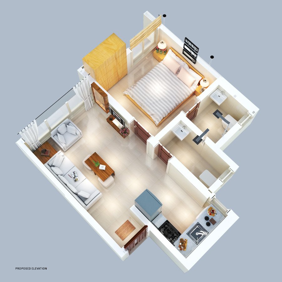 1BHK Plan